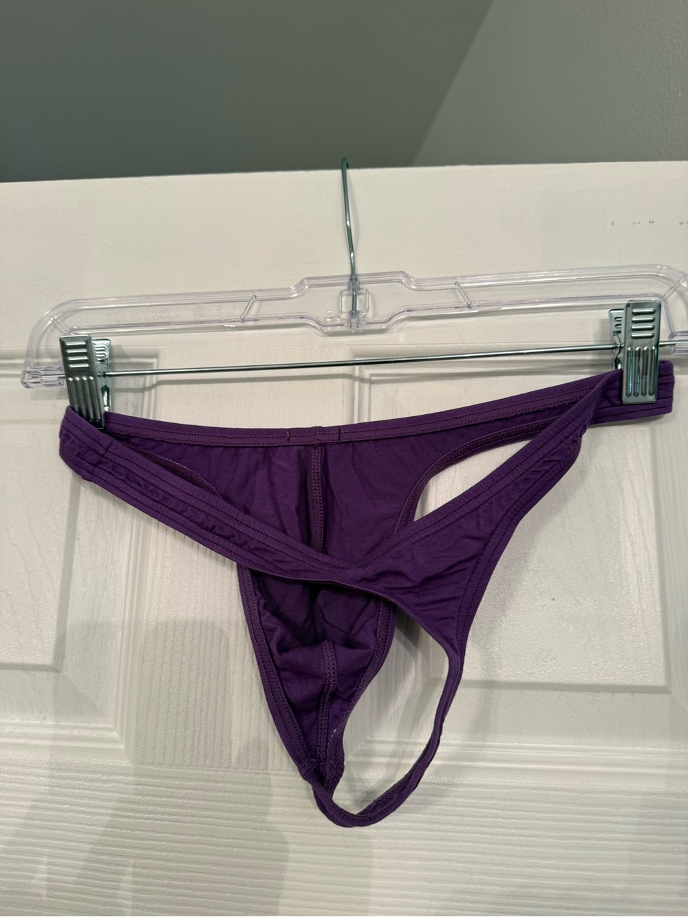 Brave Person mens Purple thong - Med - Picture 3 of 6